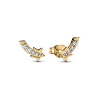 Orecchini Pandora Donna Pandora Moments in Lega metallica Zirconia 262375C01 - 262375C01